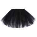 Kate Kasin Sexy Women&#39;s 10 &quot;6-Layers Jupe Tulle Noir et Blanc Tutu Jupe KK000310